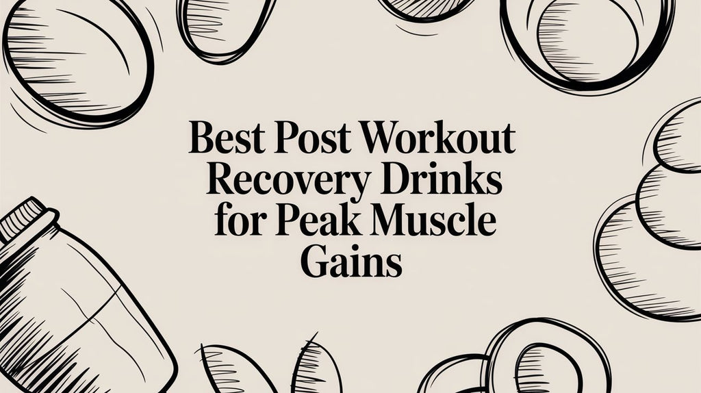 Best Post Workout Recovery Drinks for Insane Muscle Gains