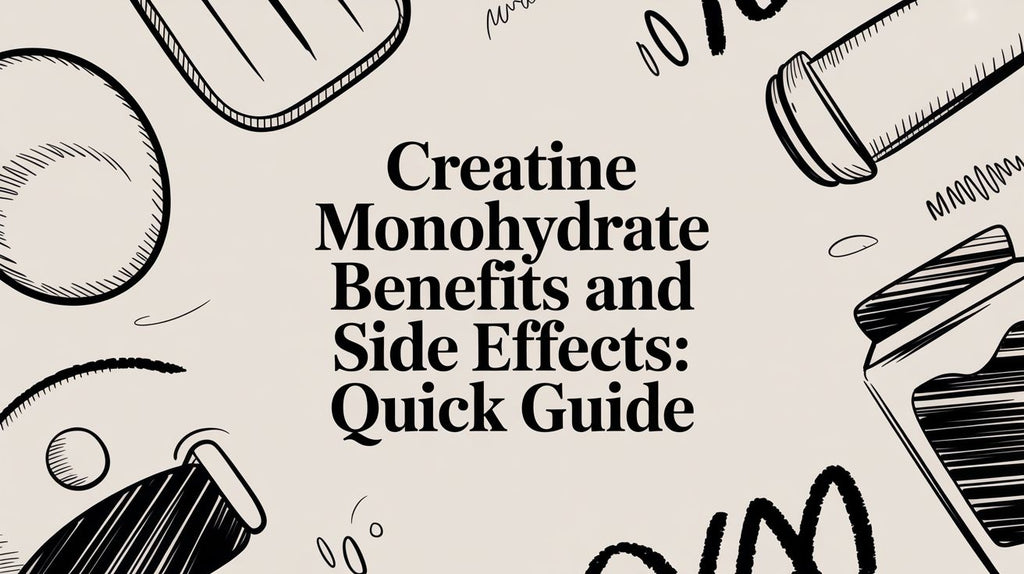 Unlocking Your Beast Mode: The Real Deal on Creatine Monohydrate Benefits and Side Effects