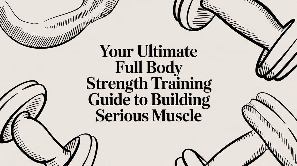 Your Ultimate Full Body Strength Training Guide to Building Serious Muscle