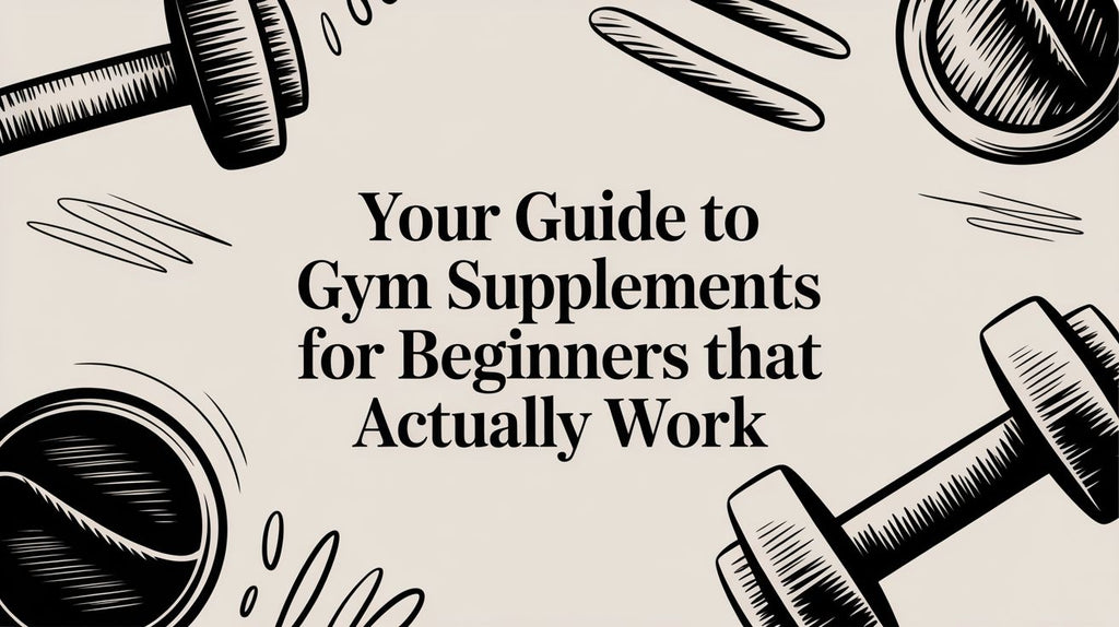 Your Guide to Gym Supplements for Beginners That Actually Work