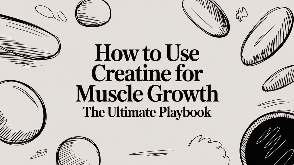 How to Use Creatine for Muscle Growth: The Ultimate Playbook