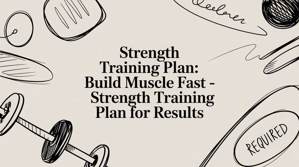 Strength Training Plan: Your Ultimate Blueprint for Building Serious Muscle
