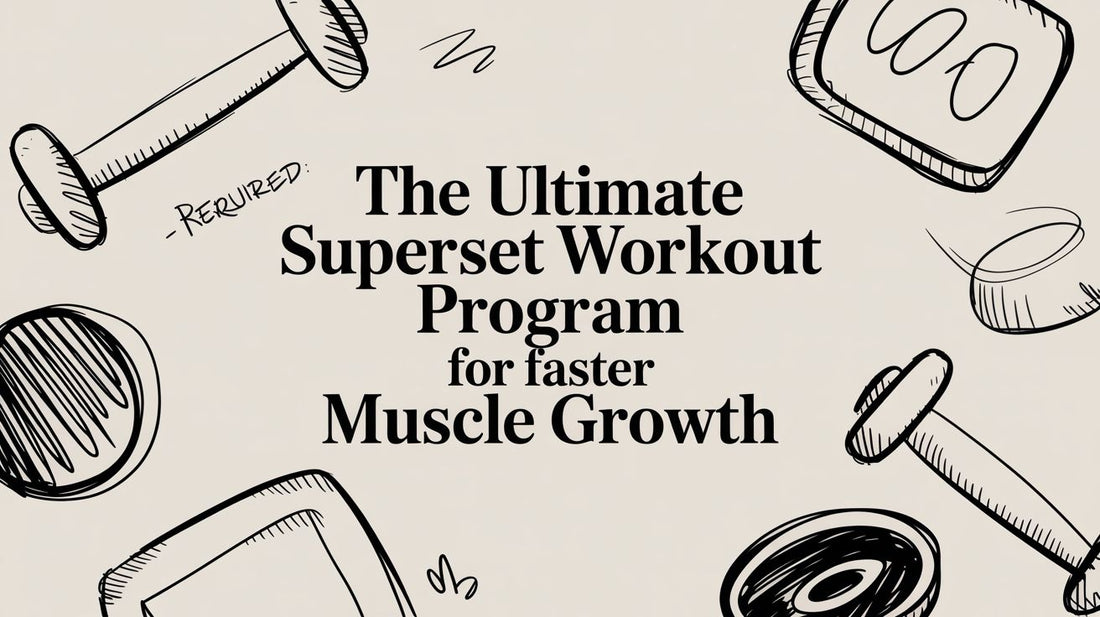 The Ultimate Superset Workout Program for Faster Muscle Growth