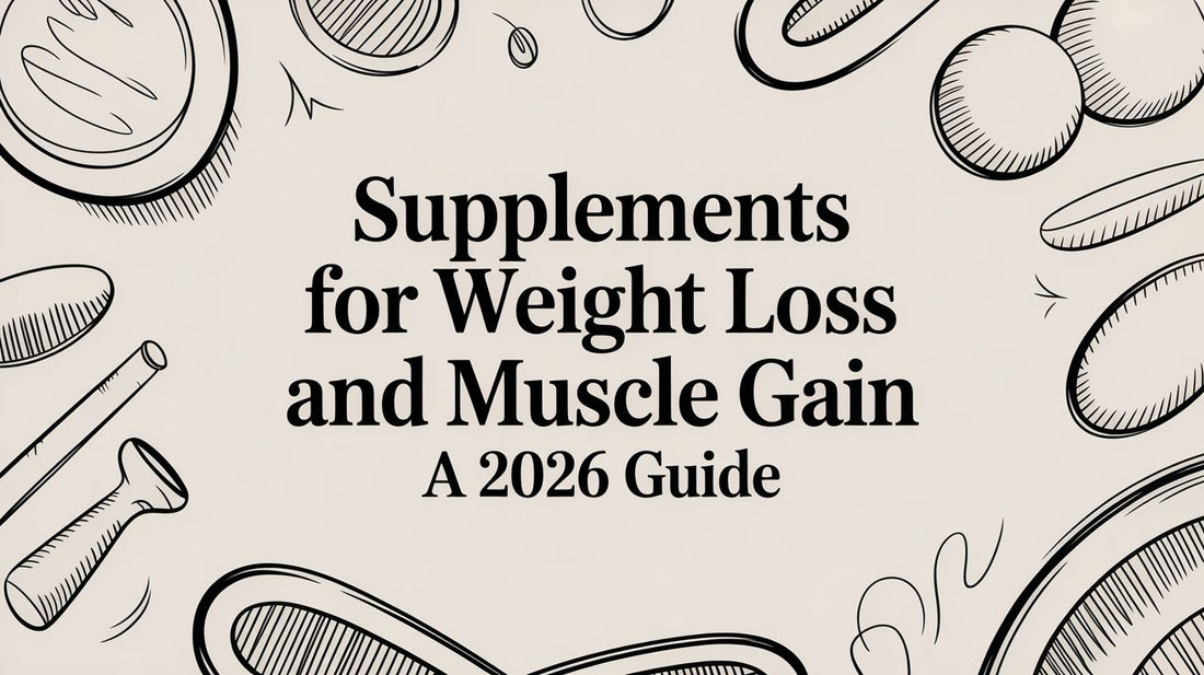 Supplements for Weight Loss and Muscle Gain: The 2026 Guide to Not Sucking at Both