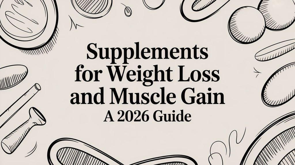 Supplements for Weight Loss and Muscle Gain: The 2026 Guide to Not Sucking at Both
