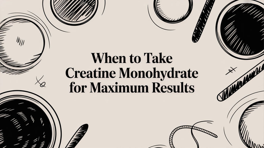 When to Take Creatine Monohydrate for Maximum Gains (Without Overthinking It)